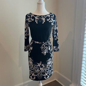 White House Black Market belted dress size XXS
